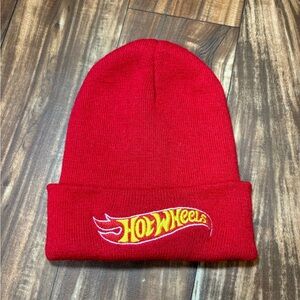 Hot Wheels Red Kids or adult it fits both  Beanie